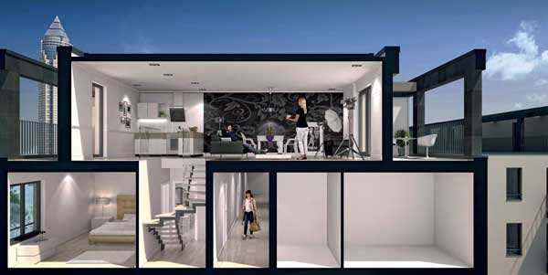 Penthouse Frankfurt