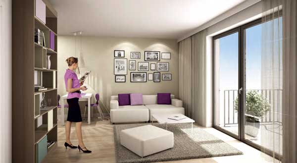 Studio Appartement Frankfurt Europa Allee