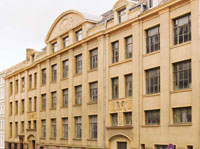 denkmalgesch&uuml;tzte Fassade