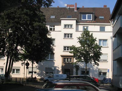 R&uuml;ckansicht  Eigentumswohnung K&ouml;ln Vingst