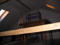 Atelier im Dachgeschoss