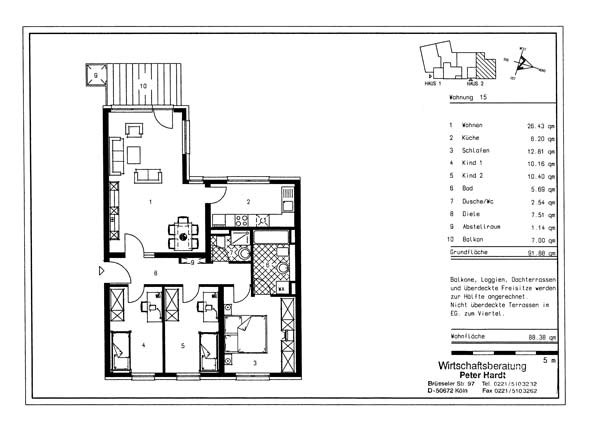 4 Zimmer ETW in Köln Weidenpesch