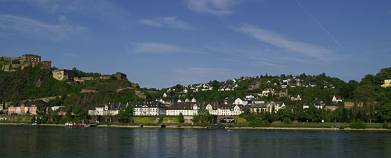 Blick &uuml;ber den Rhein